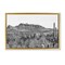 Stupell Industries American Borderlands Desertscape Framed Floater Canvas Wall Art Design by Nathan Larson